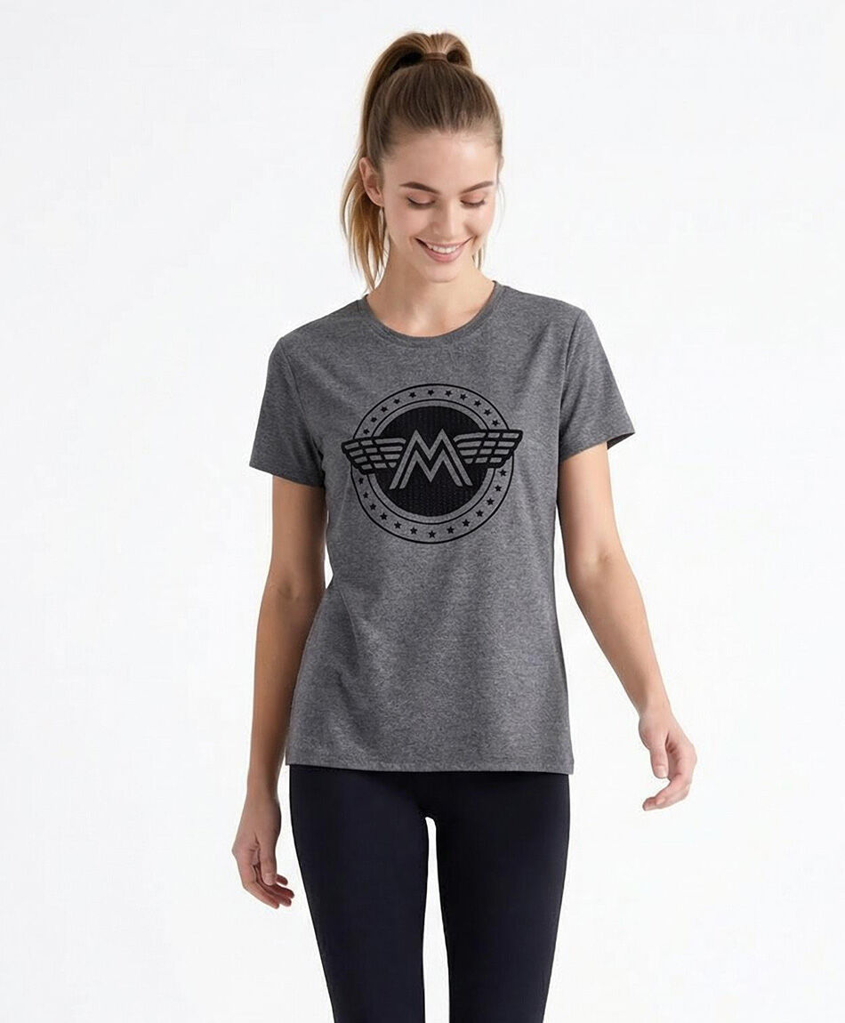 Polera deportiva mujer escudo