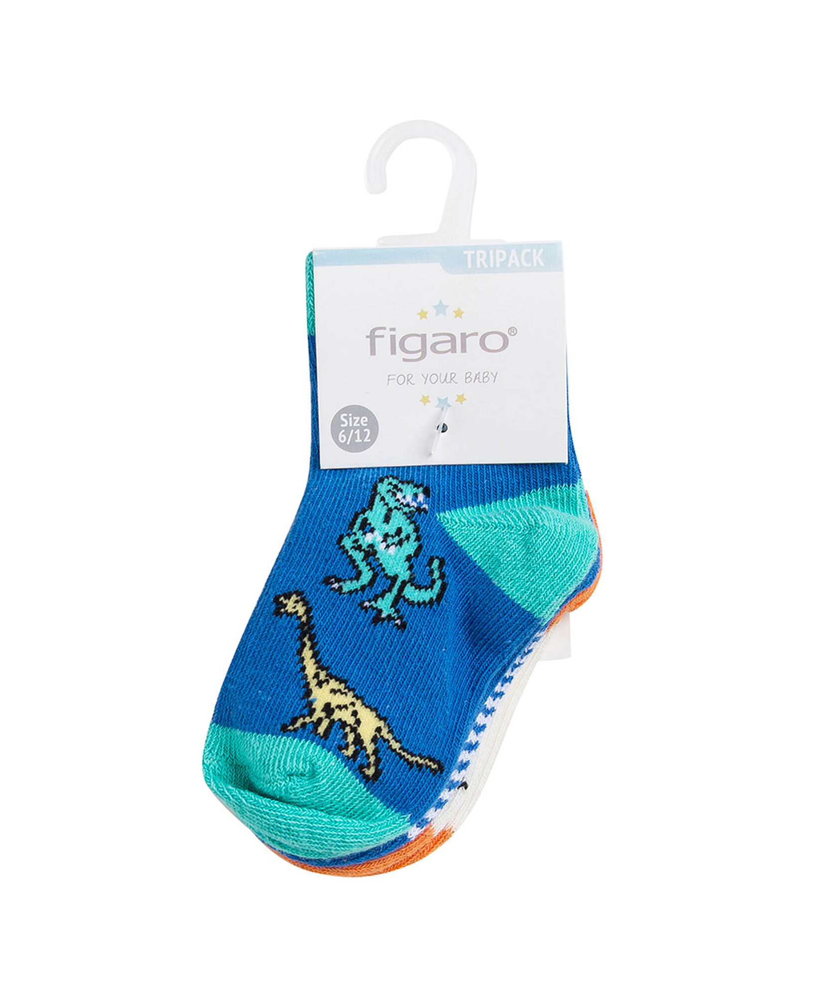 Pack 3 calcetines bebé dinosaurios Pack 3 calcetines bebé dinosaurios