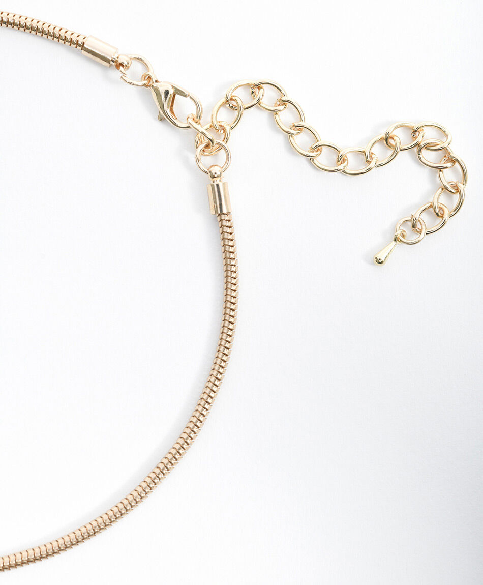 Collar mujer colgante 2 piezas