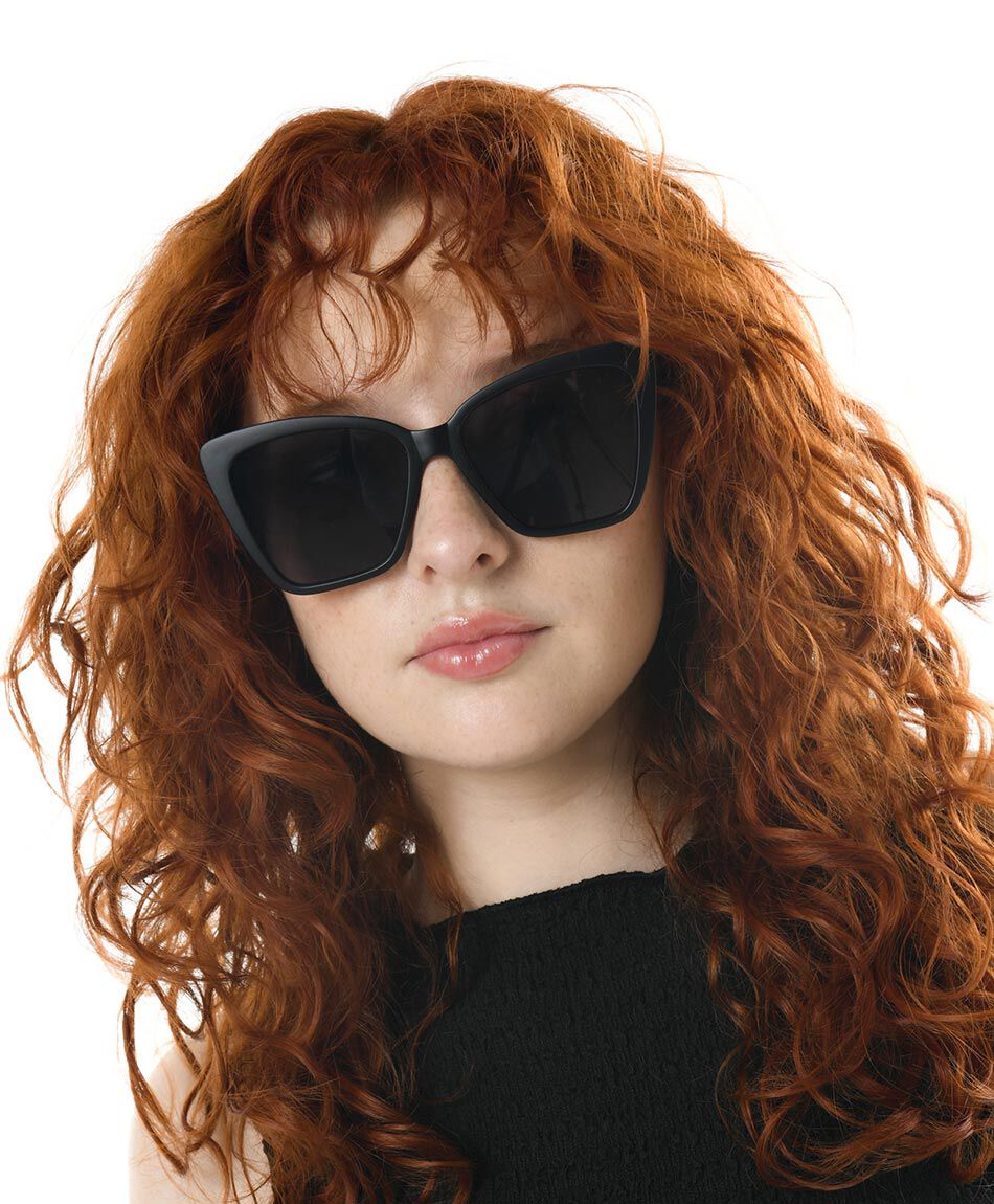 Lentes mujer ojo de gato protecci&oacute;n uv