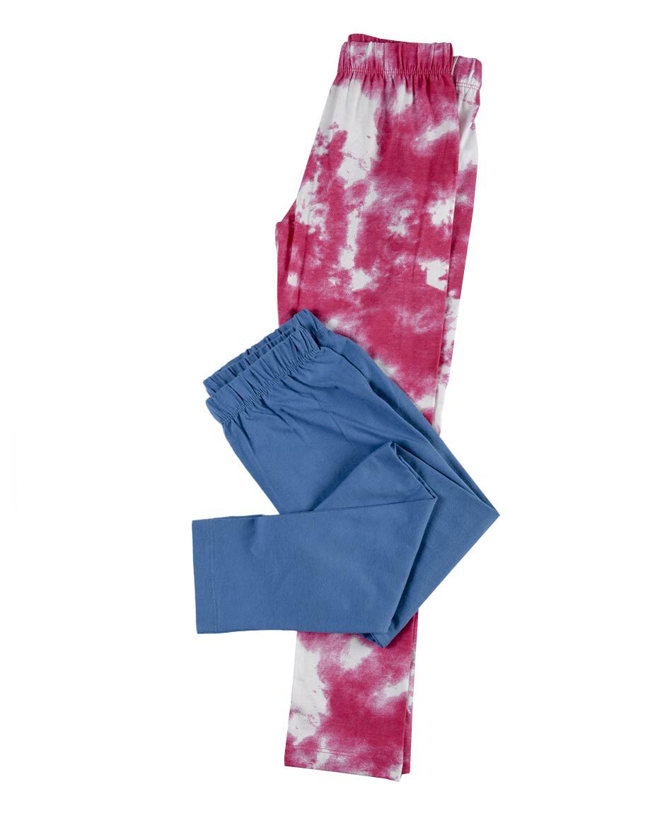 Pack 2 leggins ni&ntilde;a