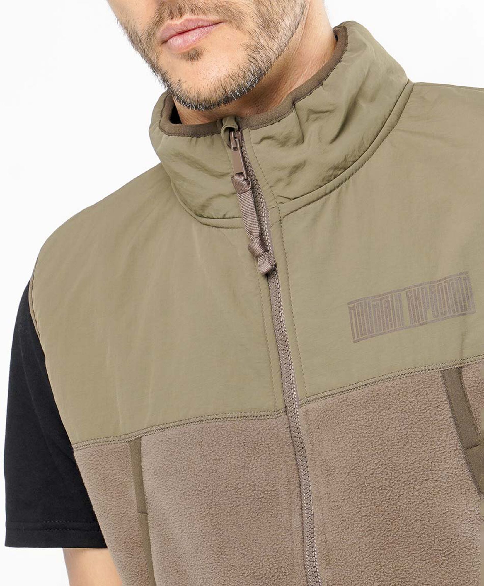 Polar hombre sin mangas maxi bolsillo Polar hombre sin mangas maxi bolsillo