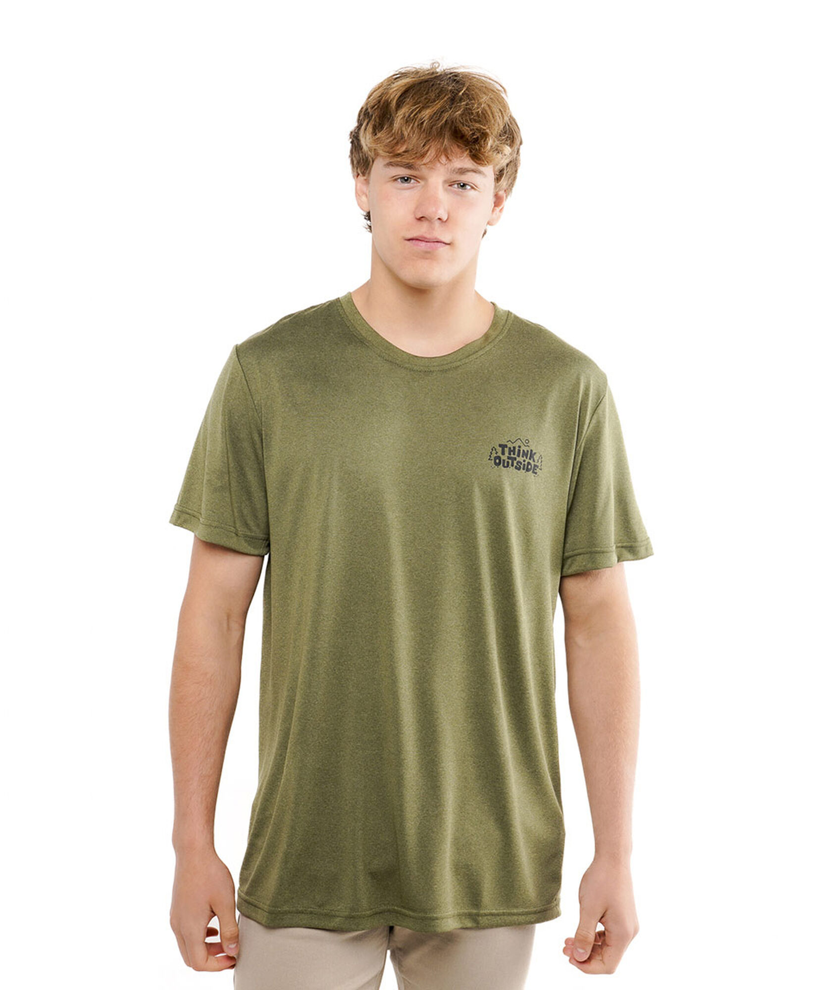 Polera hombre dry fit verde Polera hombre dry fit verde