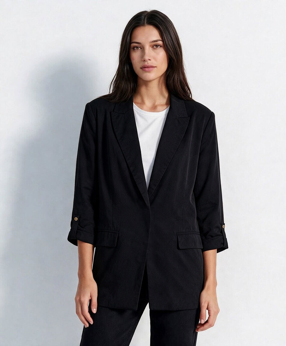 Blazer mujer solapa