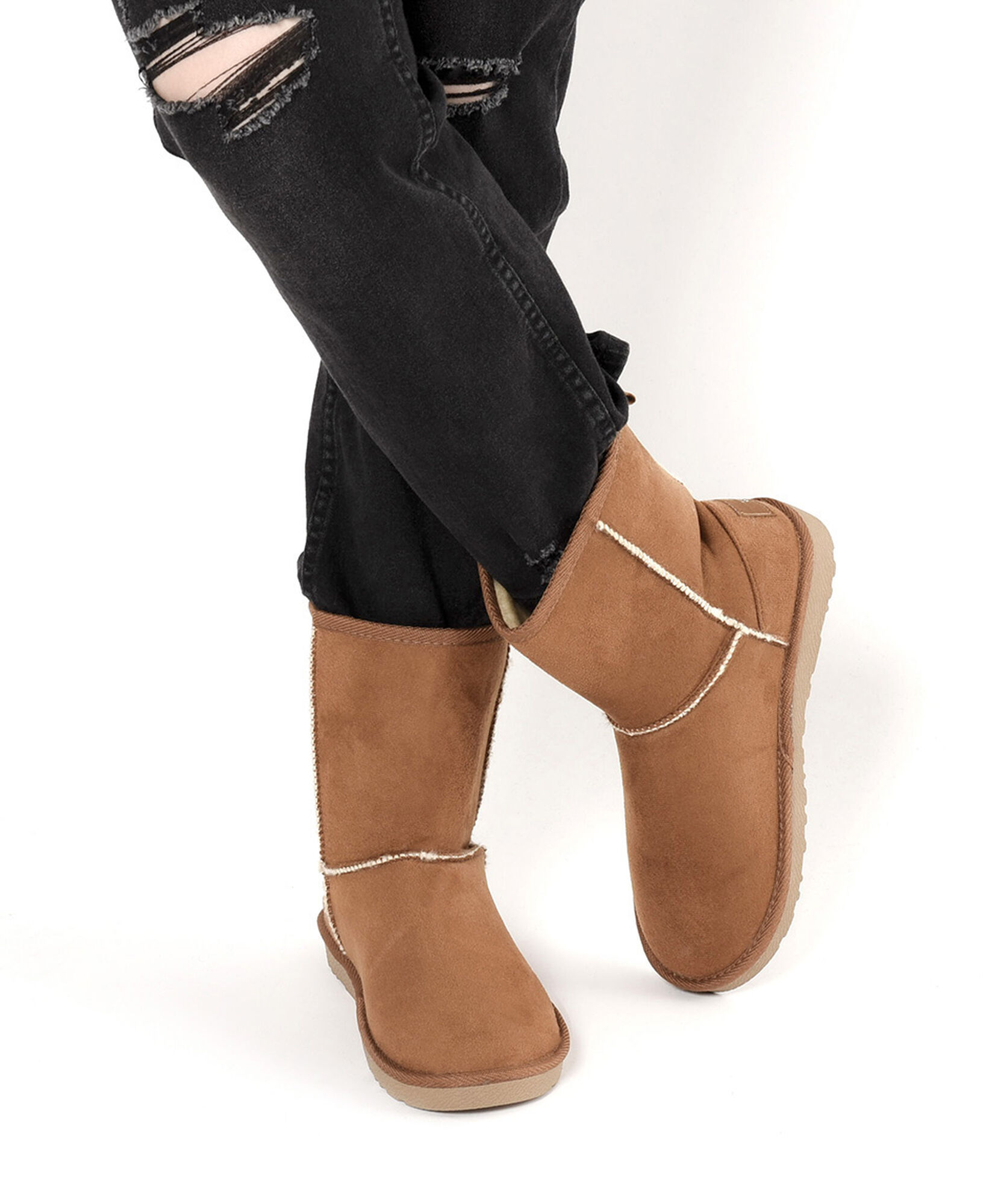Bota mujer piel clásica Bota mujer piel clásica