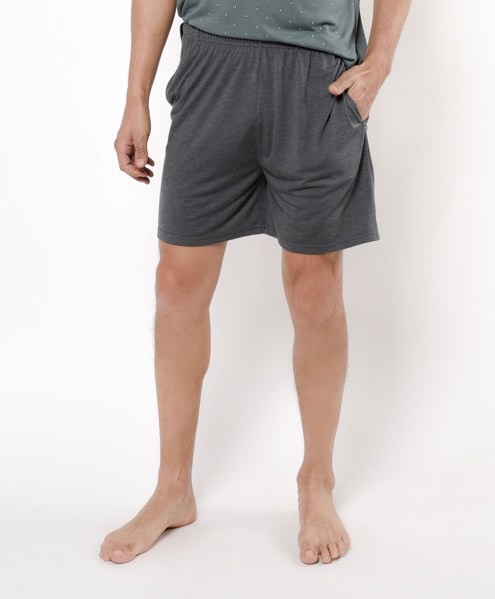 Pijama hombre puntos verde Pijama hombre puntos verde