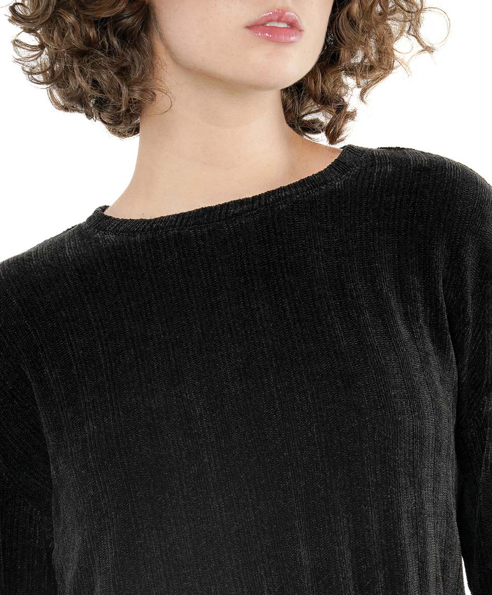 Sweater mujer suave crop Sweater mujer suave crop