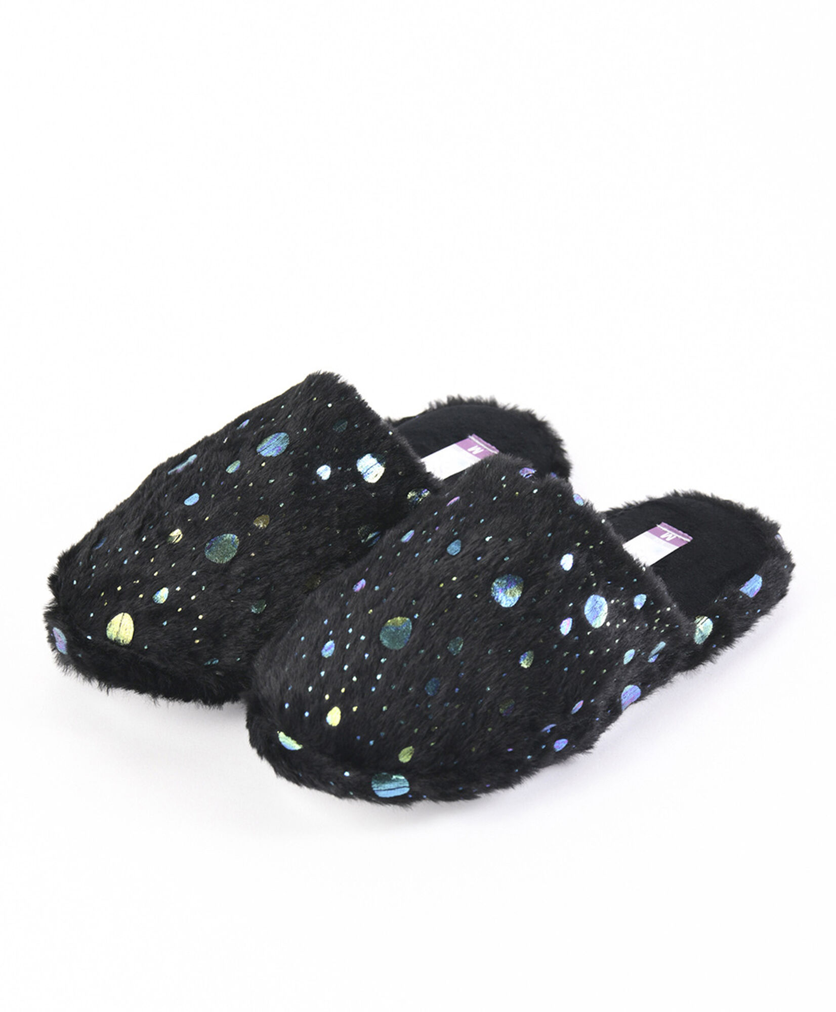 Pantufla mujer puntos brillantes Pantufla mujer puntos brillantes
