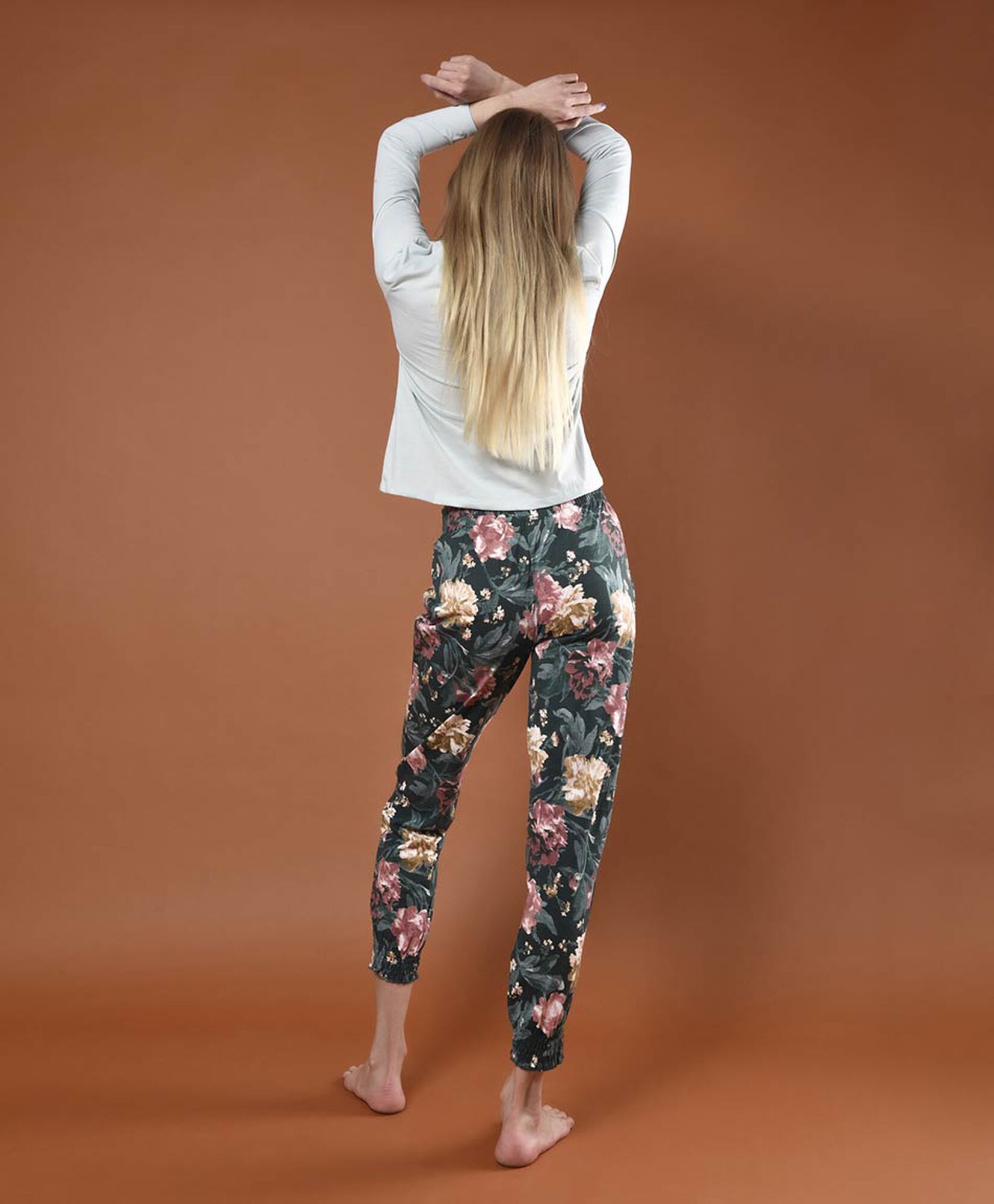 Pijama mujer floral y encaje 2 piezas Pijama mujer floral y encaje 2 piezas
