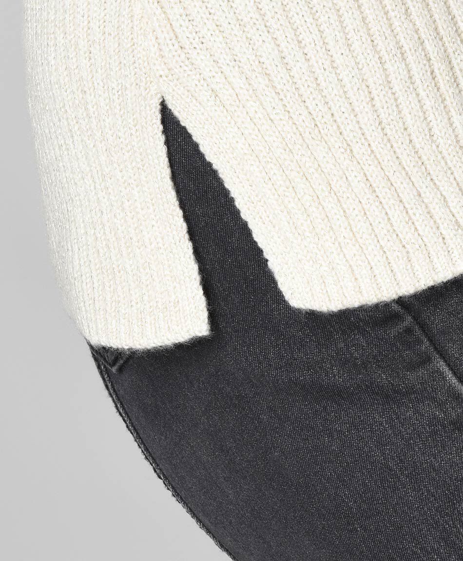 Sweater mujer brillos ajustado