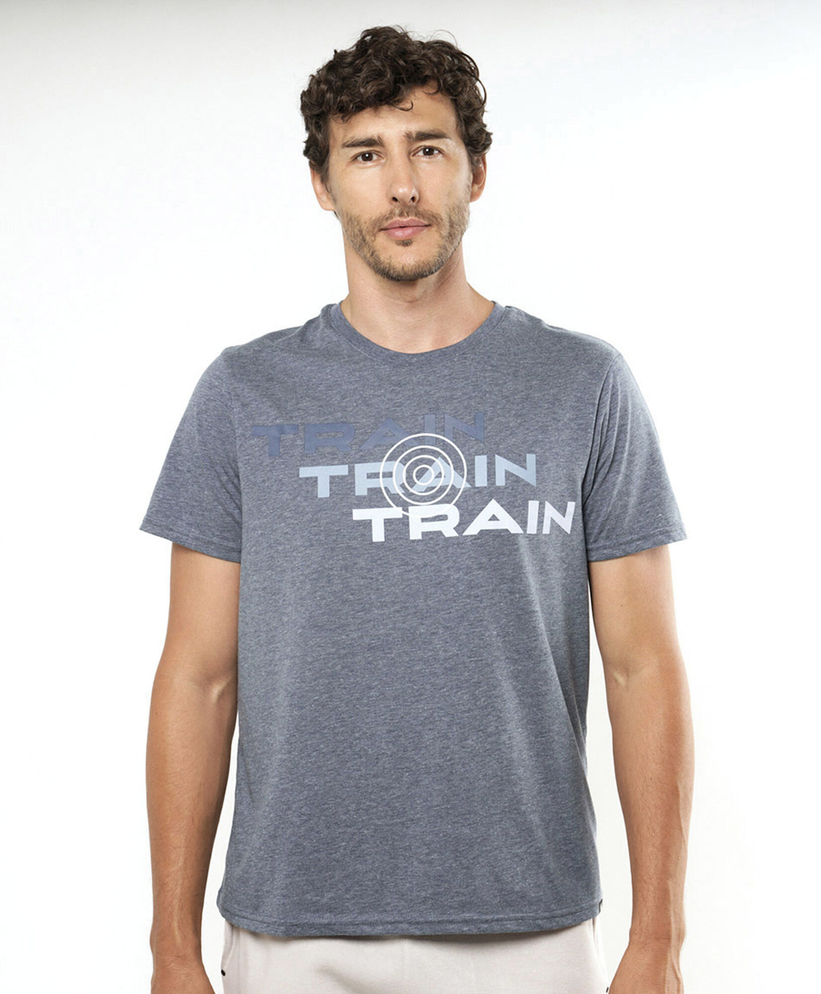Polera deportiva hombre diseño train Polera deportiva hombre diseño train