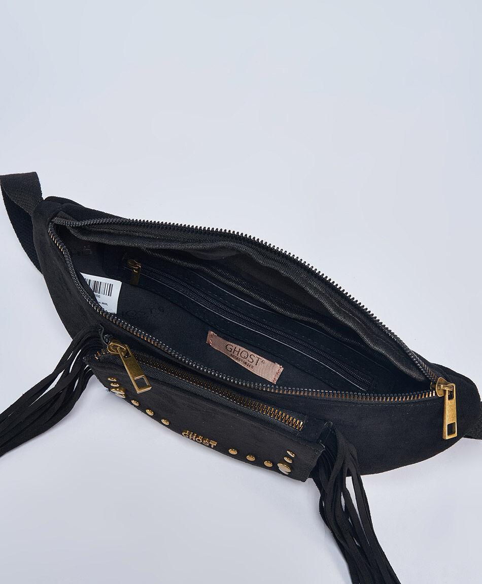 Banano mujer fringes black