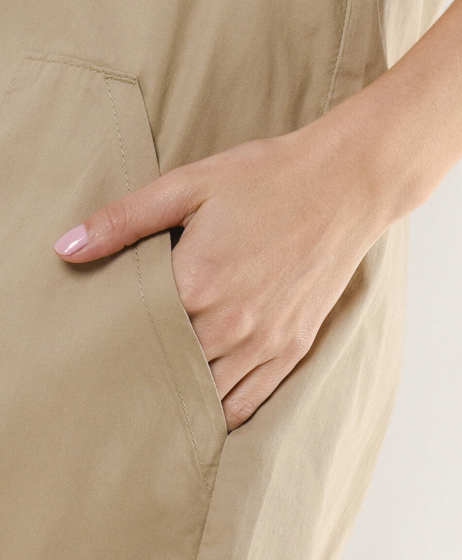 Enterito mujer bolsillos