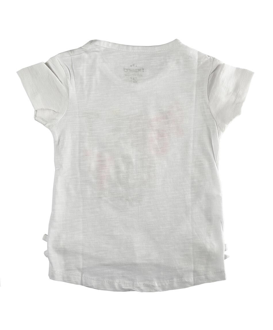 Polera manga corta cuello redondo