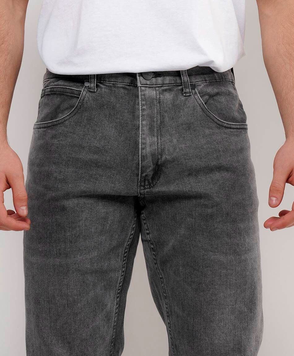 Jeans hombre gris casual