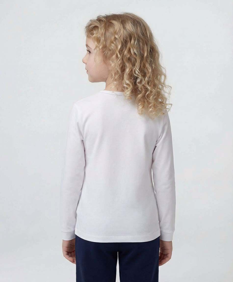 Camiseta escolar algod&oacute;n ni&ntilde;a