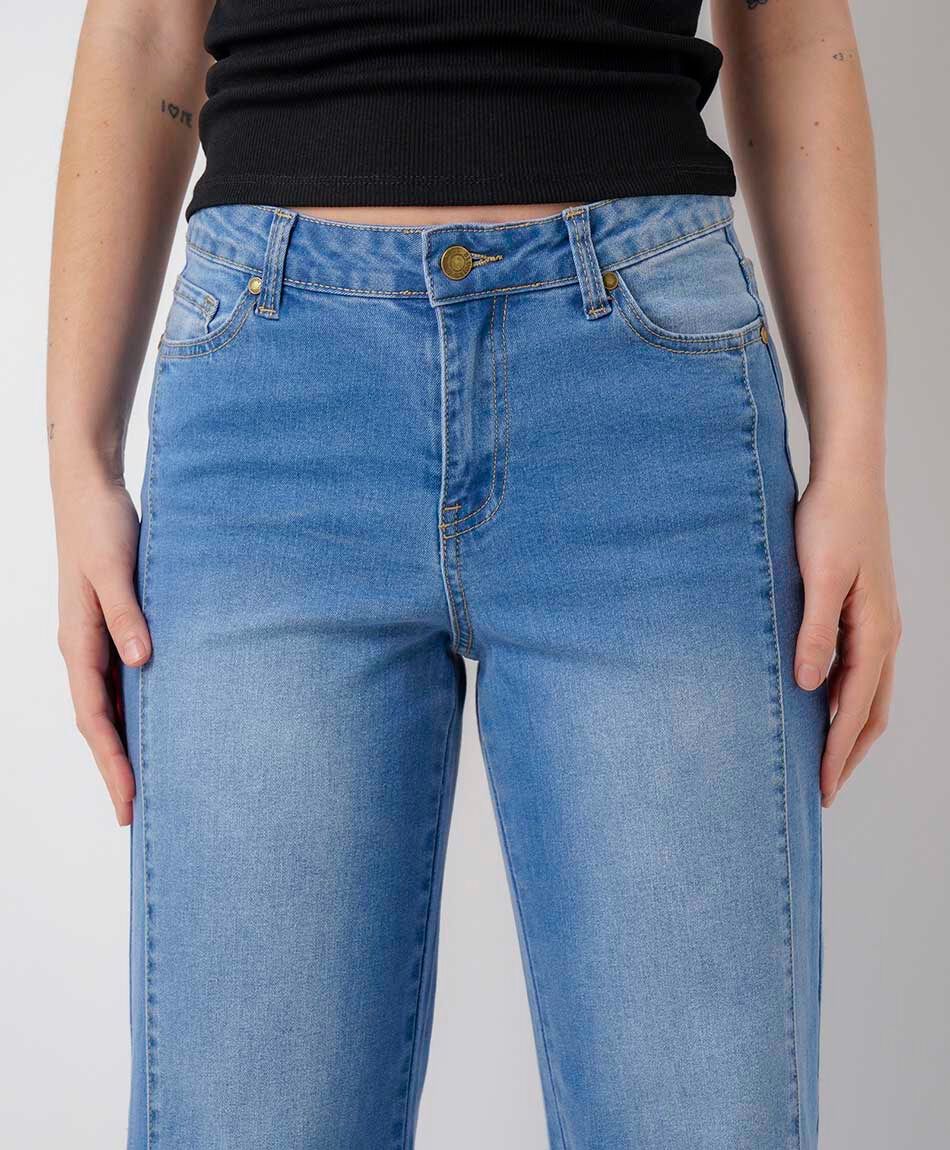 Jeans mujer wide leg cortes