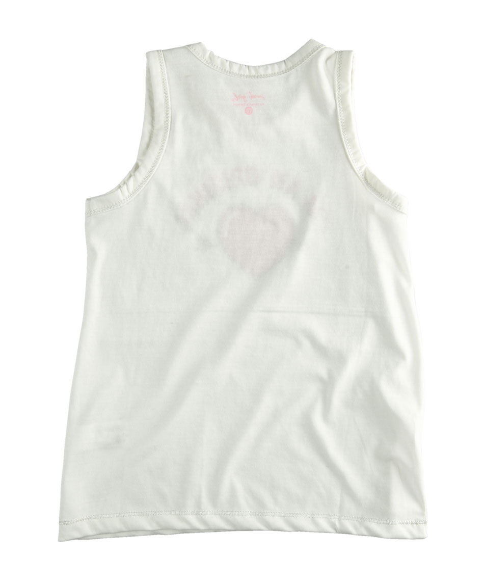 Polera ni&ntilde;a coraz&oacute;n sin mangas
