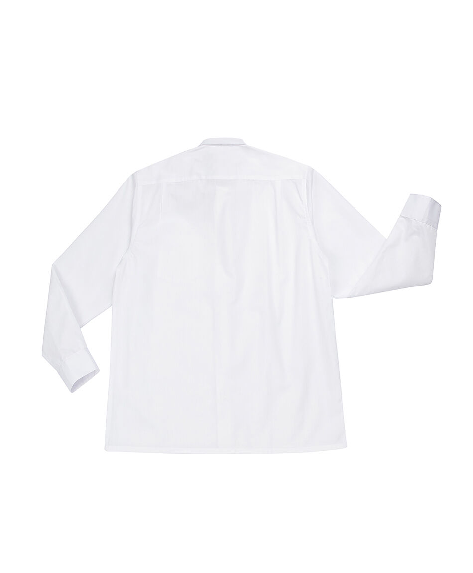 Camisa escolar lisa blanca