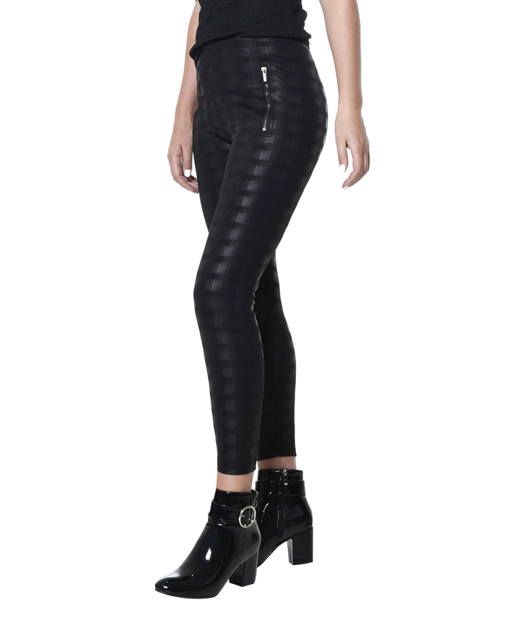 Pantalon print cierres Pantalon print cierres