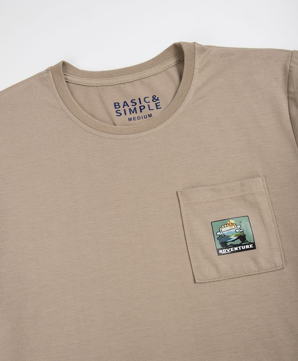 Polera hombre bolsillo arizona