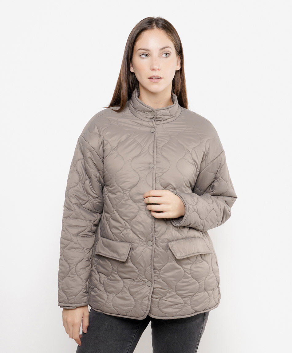 Parka mujer acolchada forrada