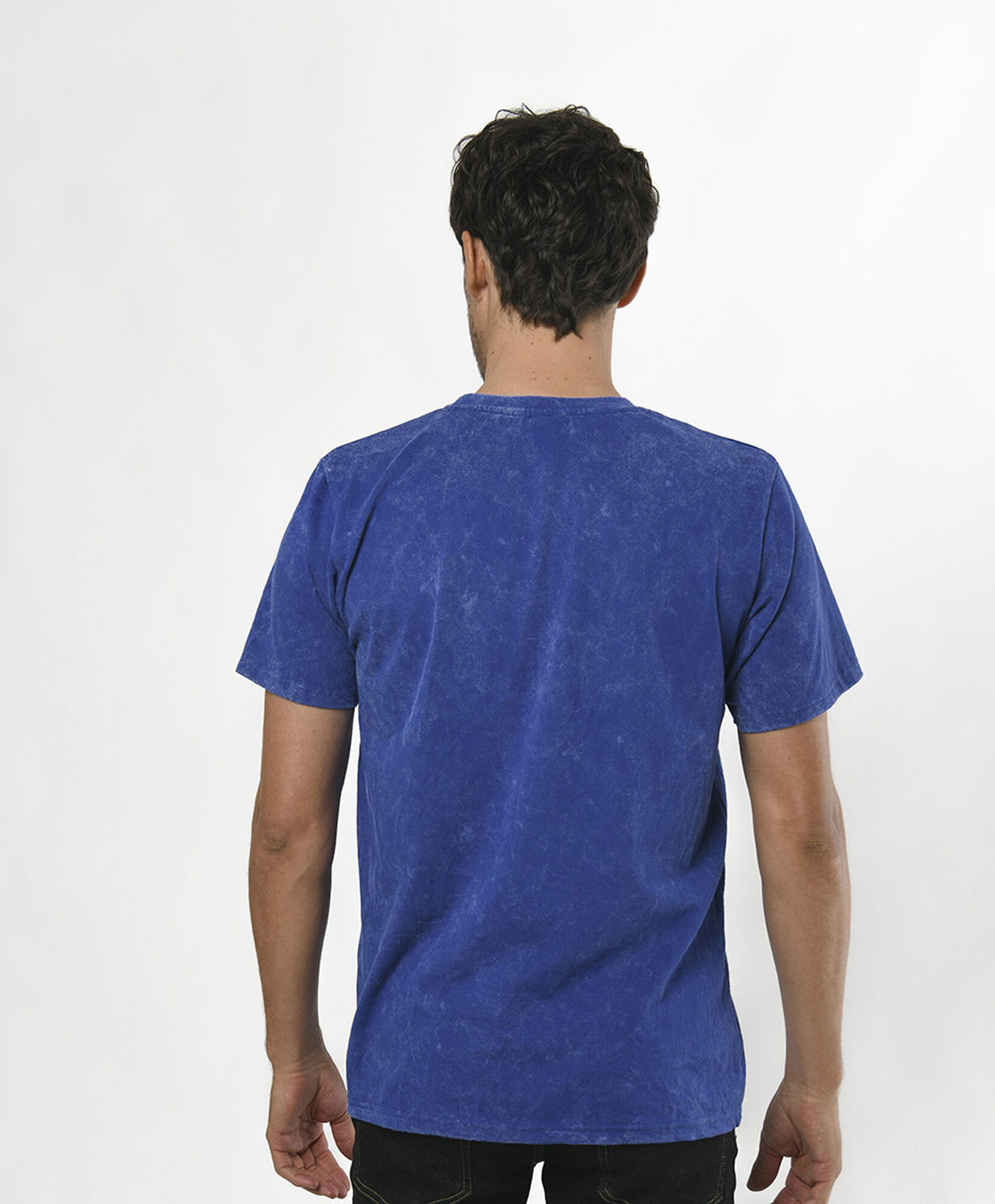 Polera hombre estampado abstracto Polera hombre estampado abstracto