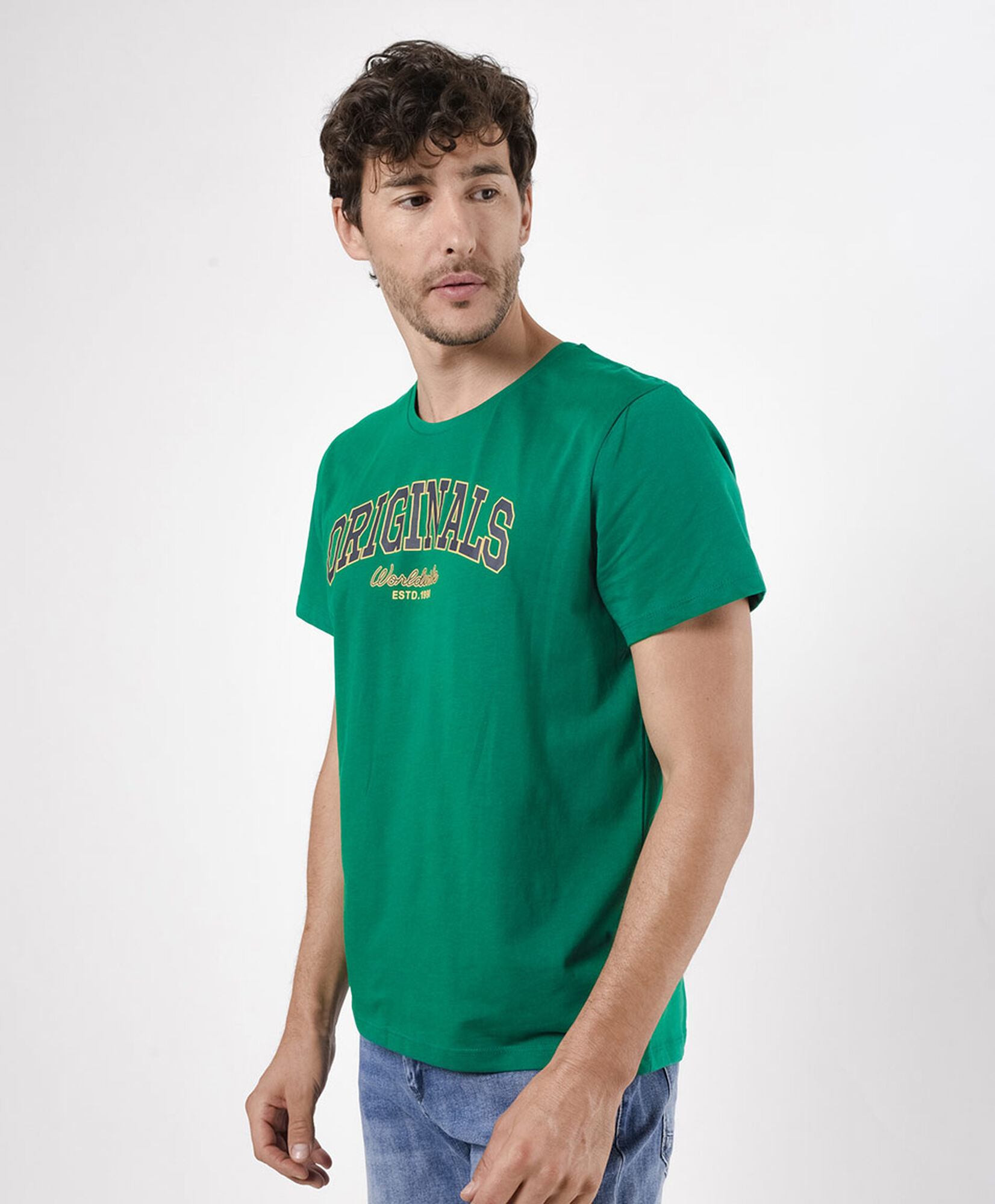 Polera hombre texto Polera hombre texto