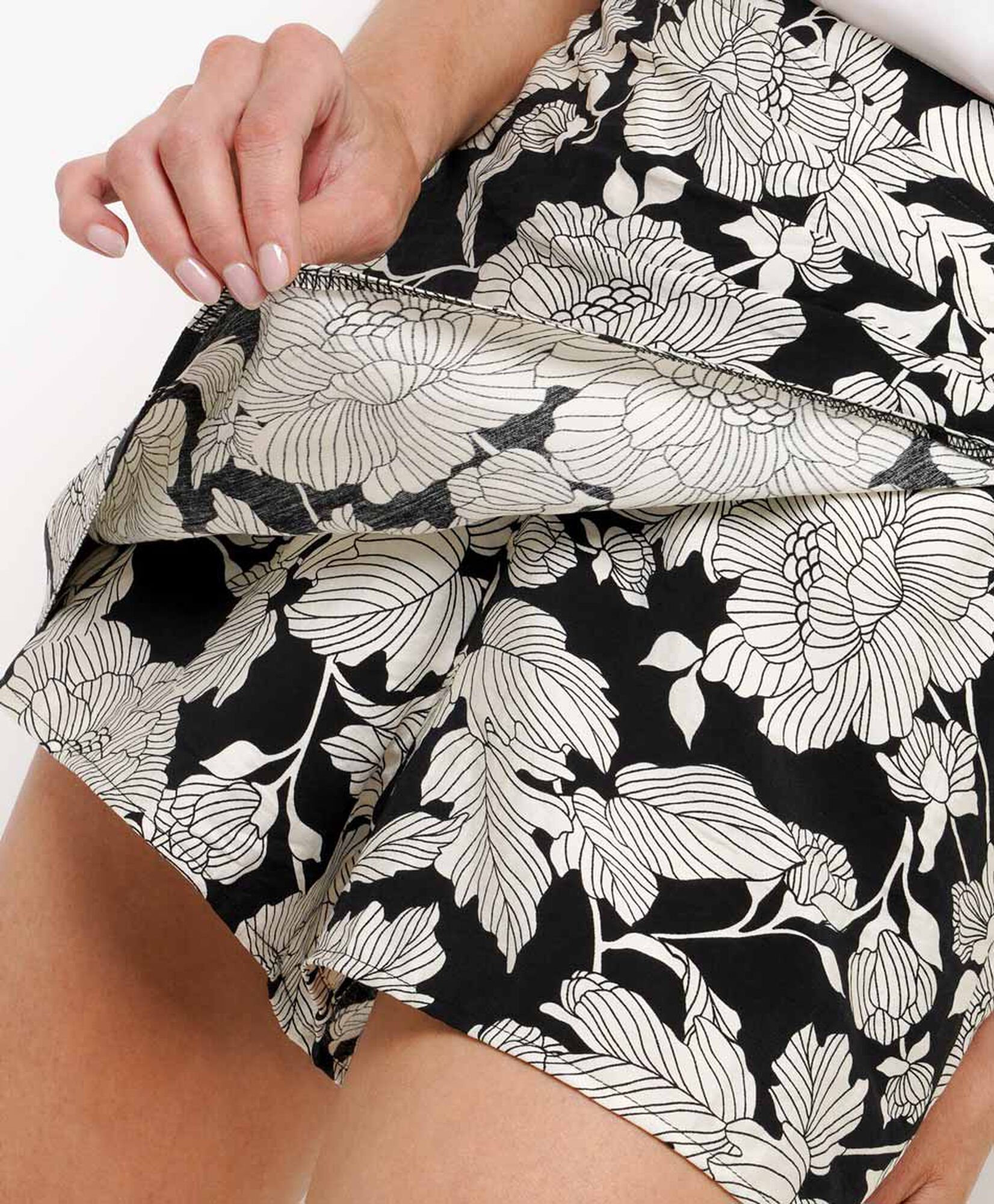 Short mujer falda flores Short mujer falda flores
