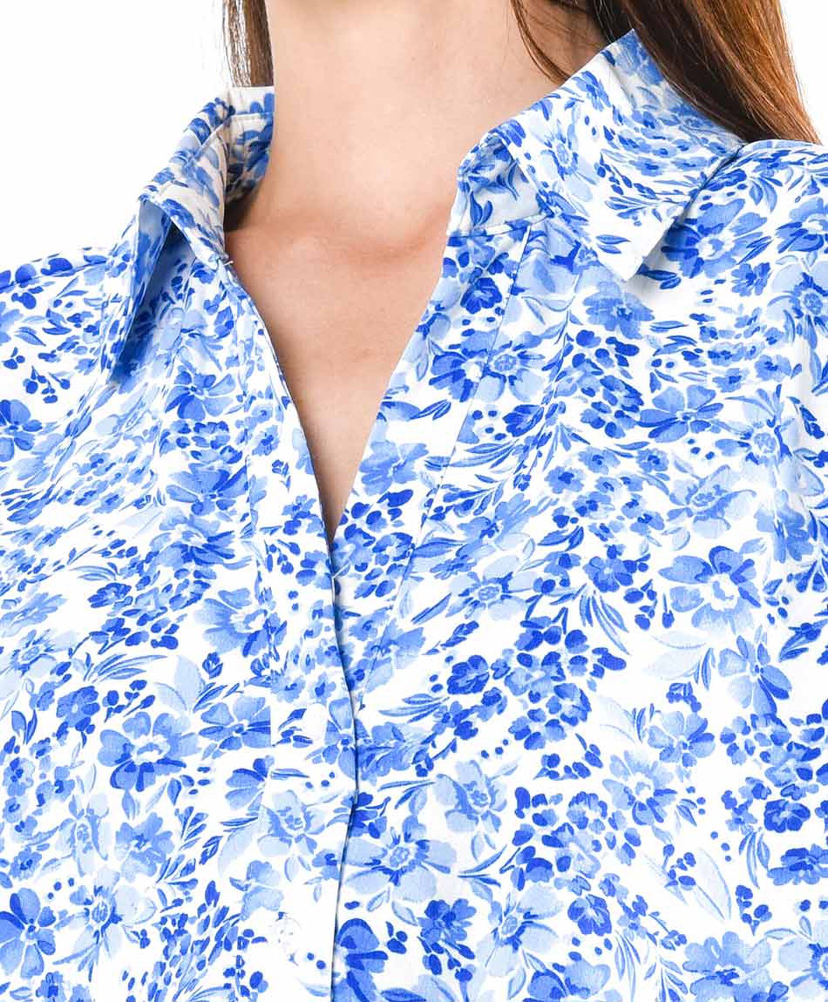 Enterito mujer floreado camisero Enterito mujer floreado camisero