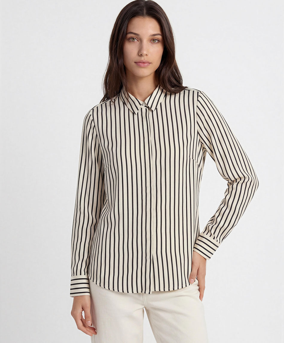 Blusa mujer l&iacute;neas verticales