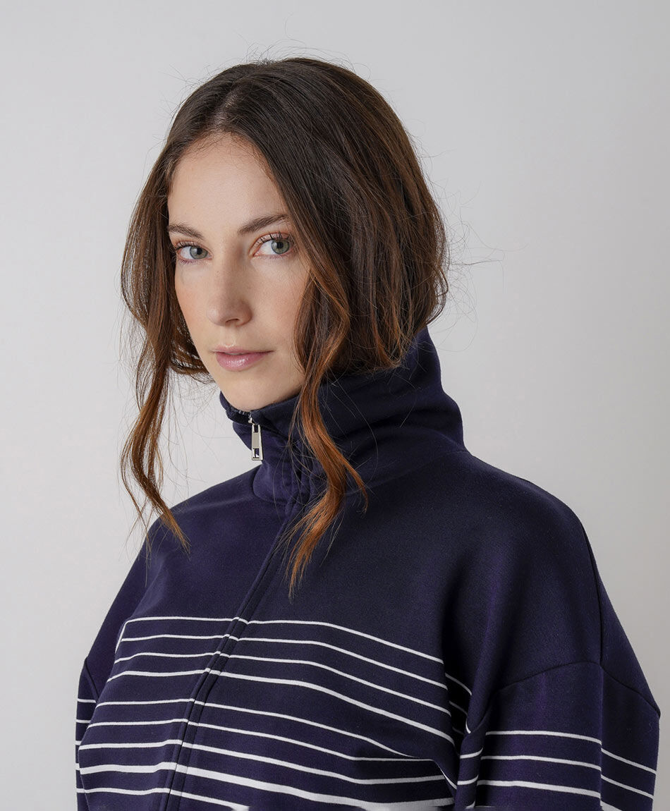 Chaqueta mujer l&iacute;neas crop