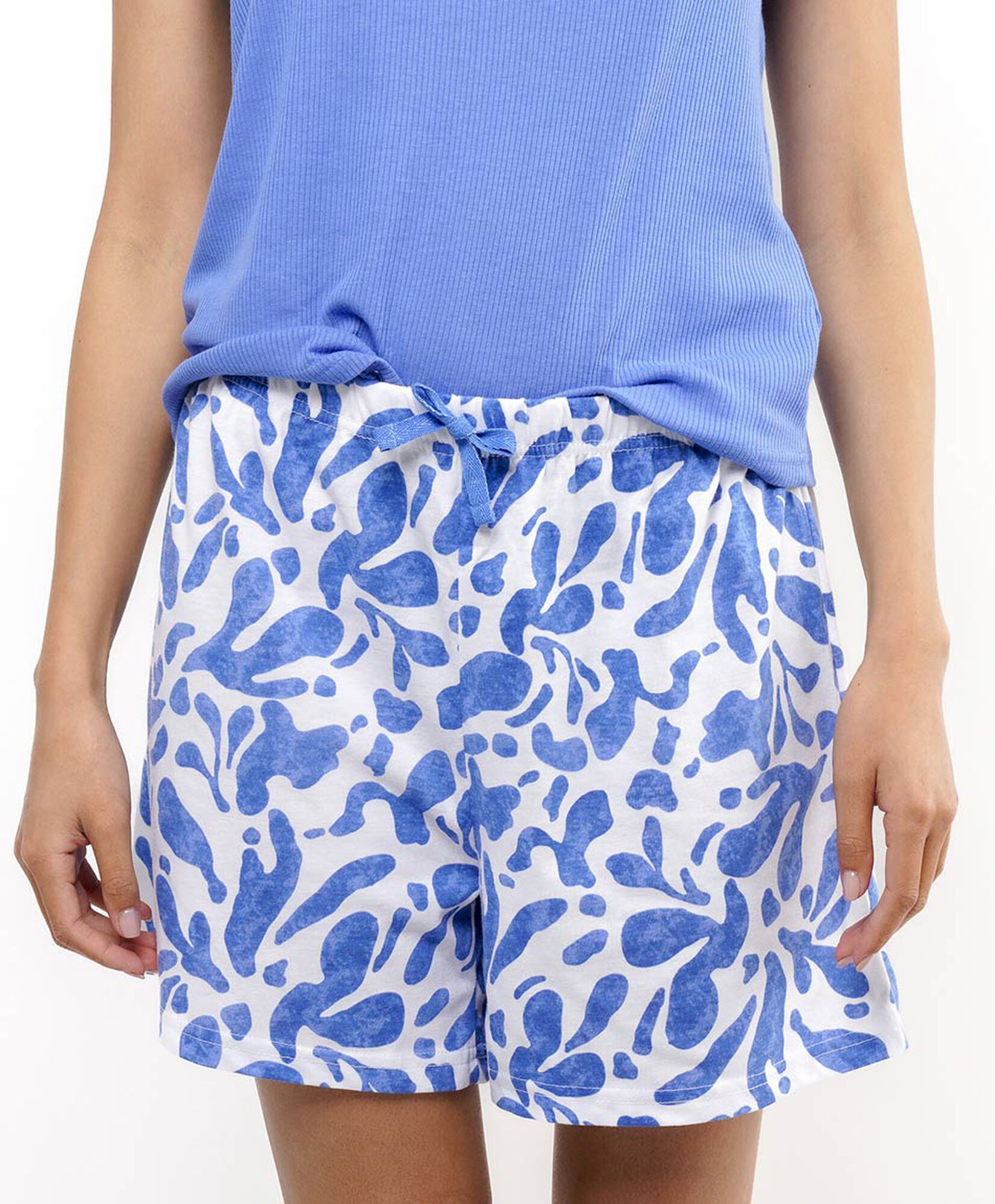 Pijama mujer short print Pijama mujer short print