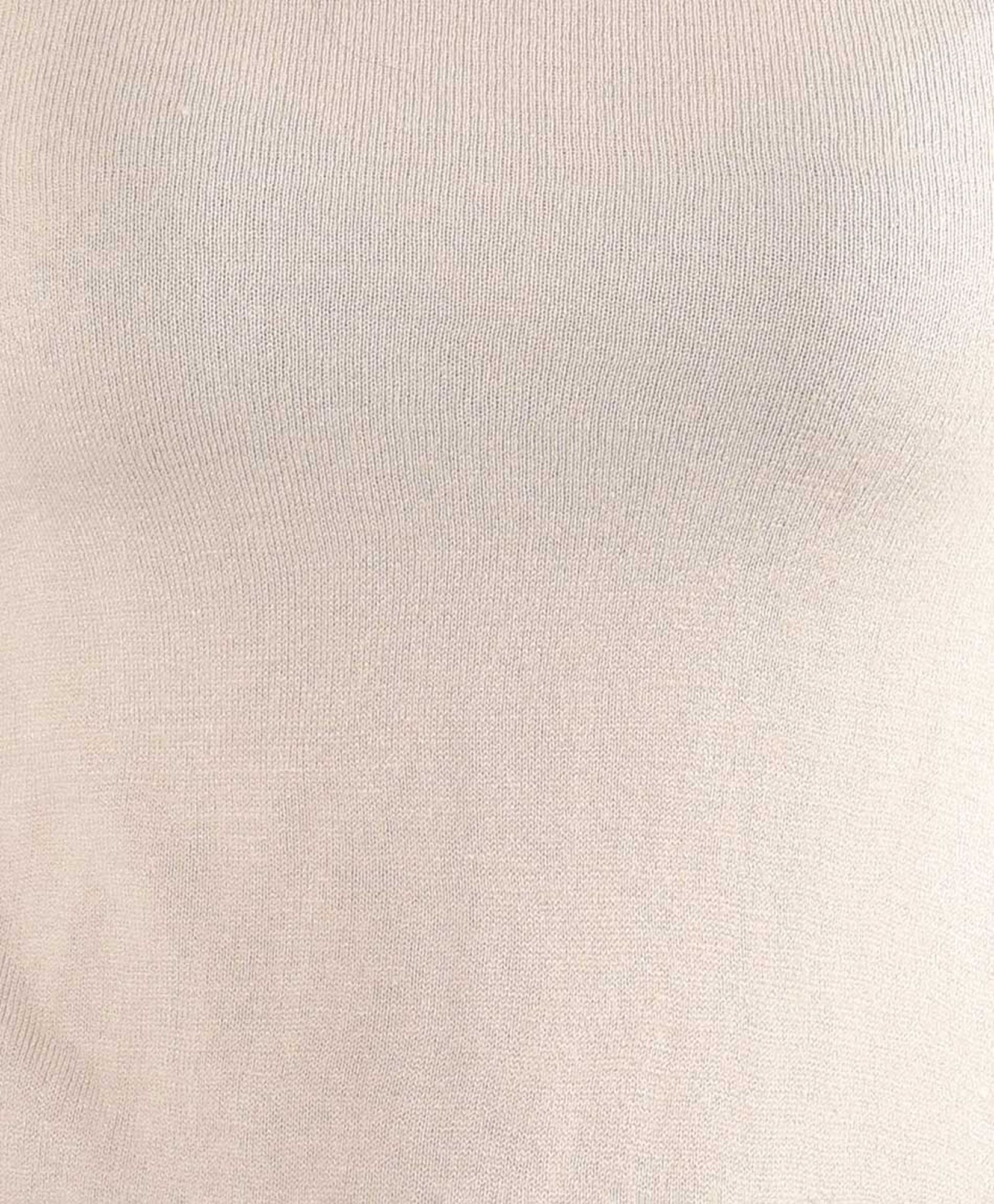 Sweater mujer beige cuello medio Sweater mujer beige cuello medio