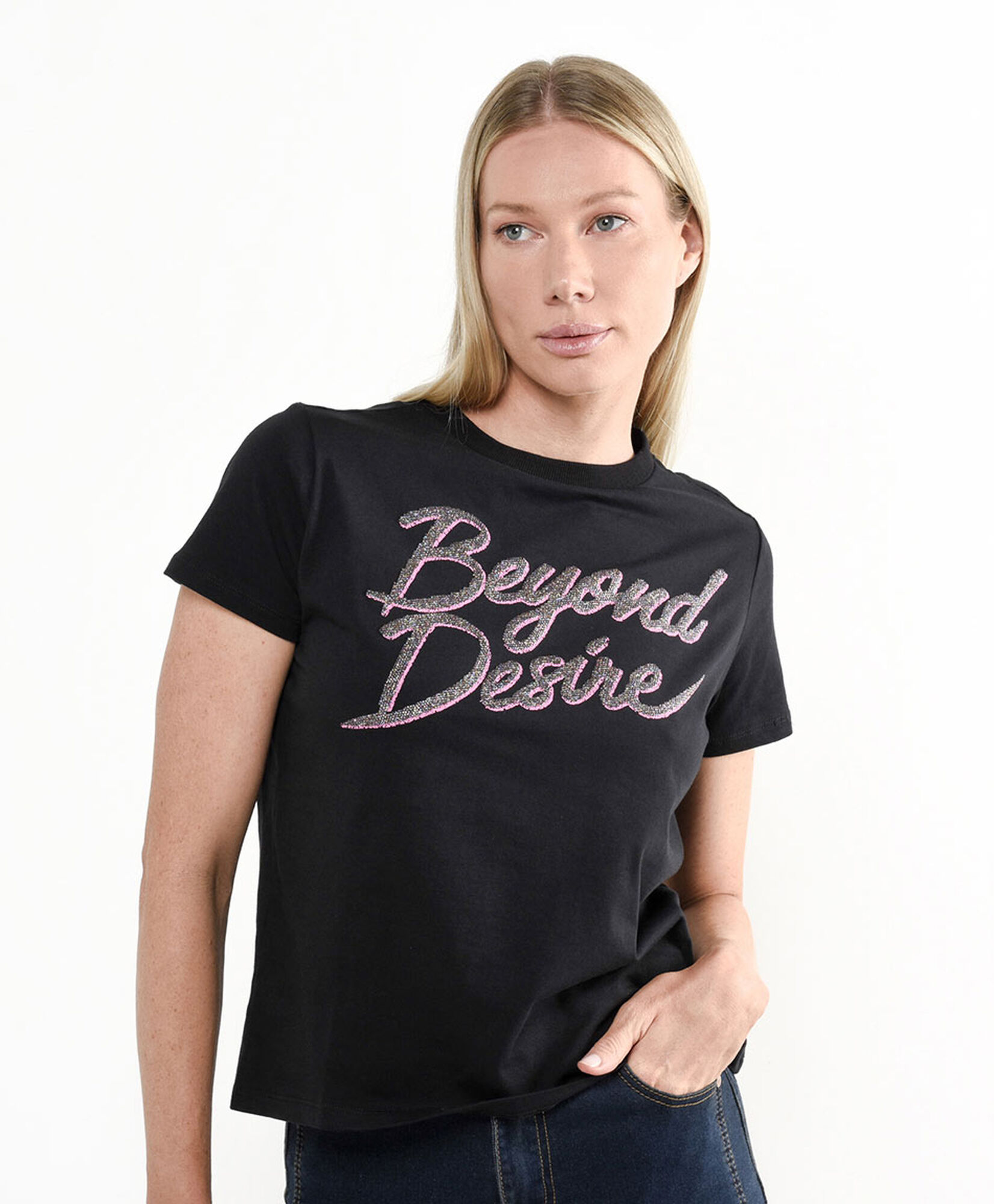 Polera mujer estampado beyond Polera mujer estampado beyond
