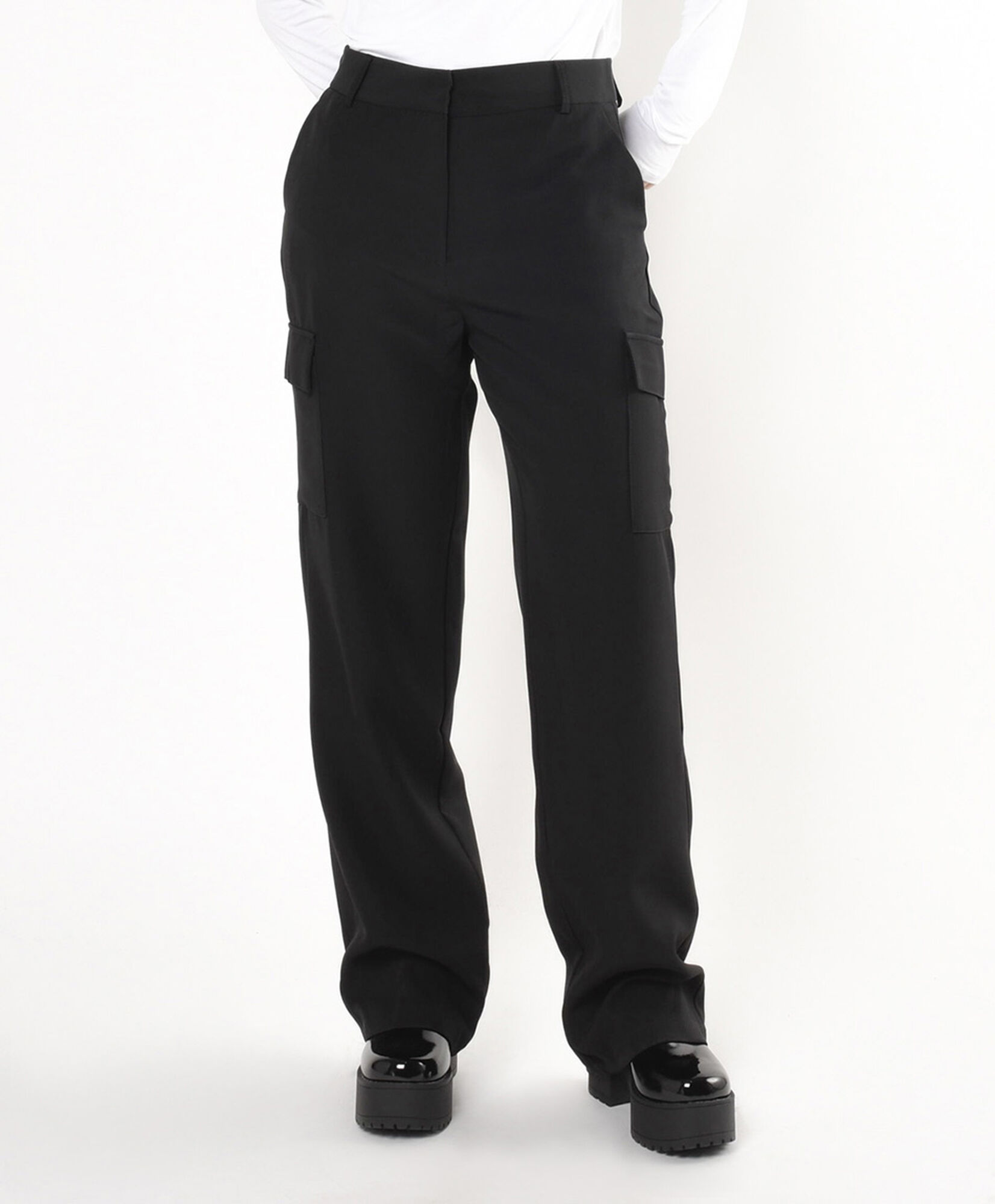 Pantalón mujer liso cargo Pantalón mujer liso cargo