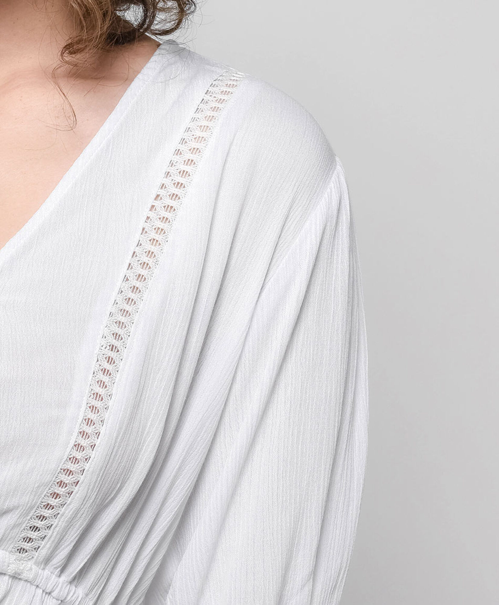 Blusa mujer romántica lazo Blusa mujer romántica lazo