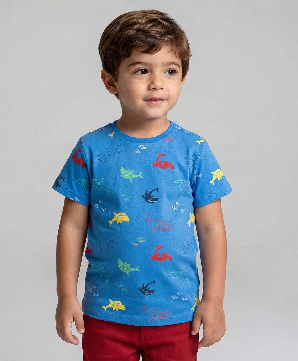 Polera beb&eacute; oc&eacute;ano