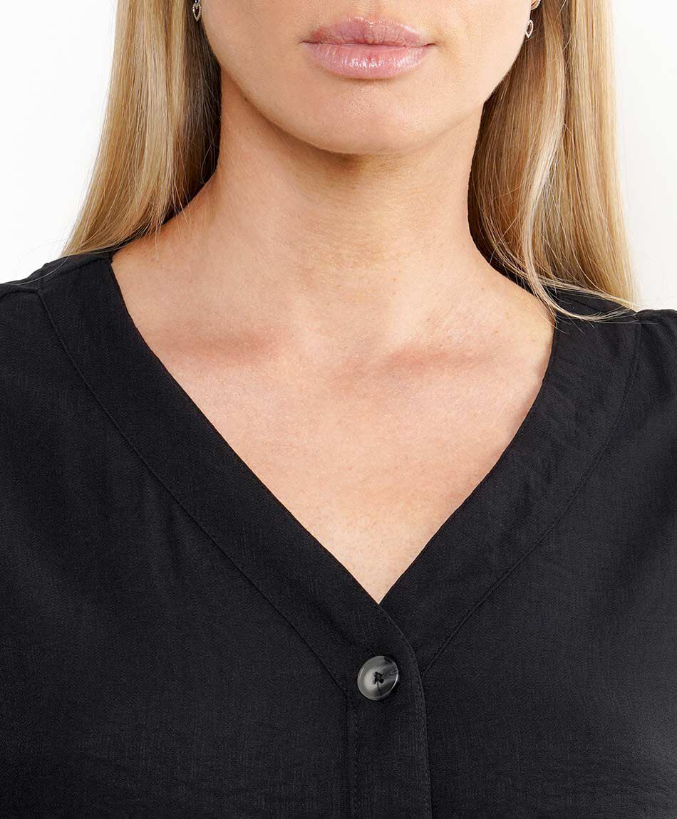 Blusa mujer cuello v