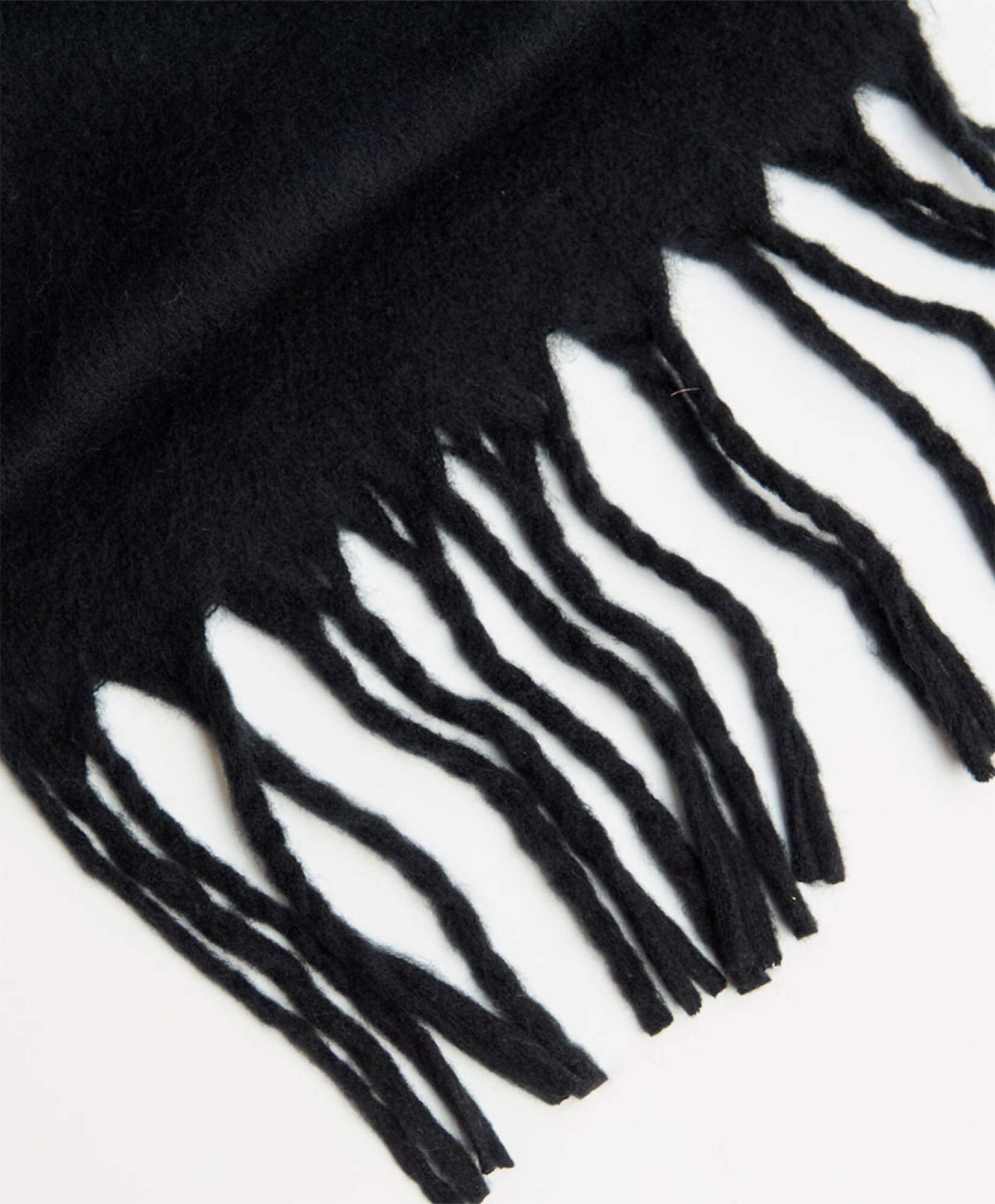 Set bufanda + gorro mujer flecos Set bufanda + gorro mujer flecos