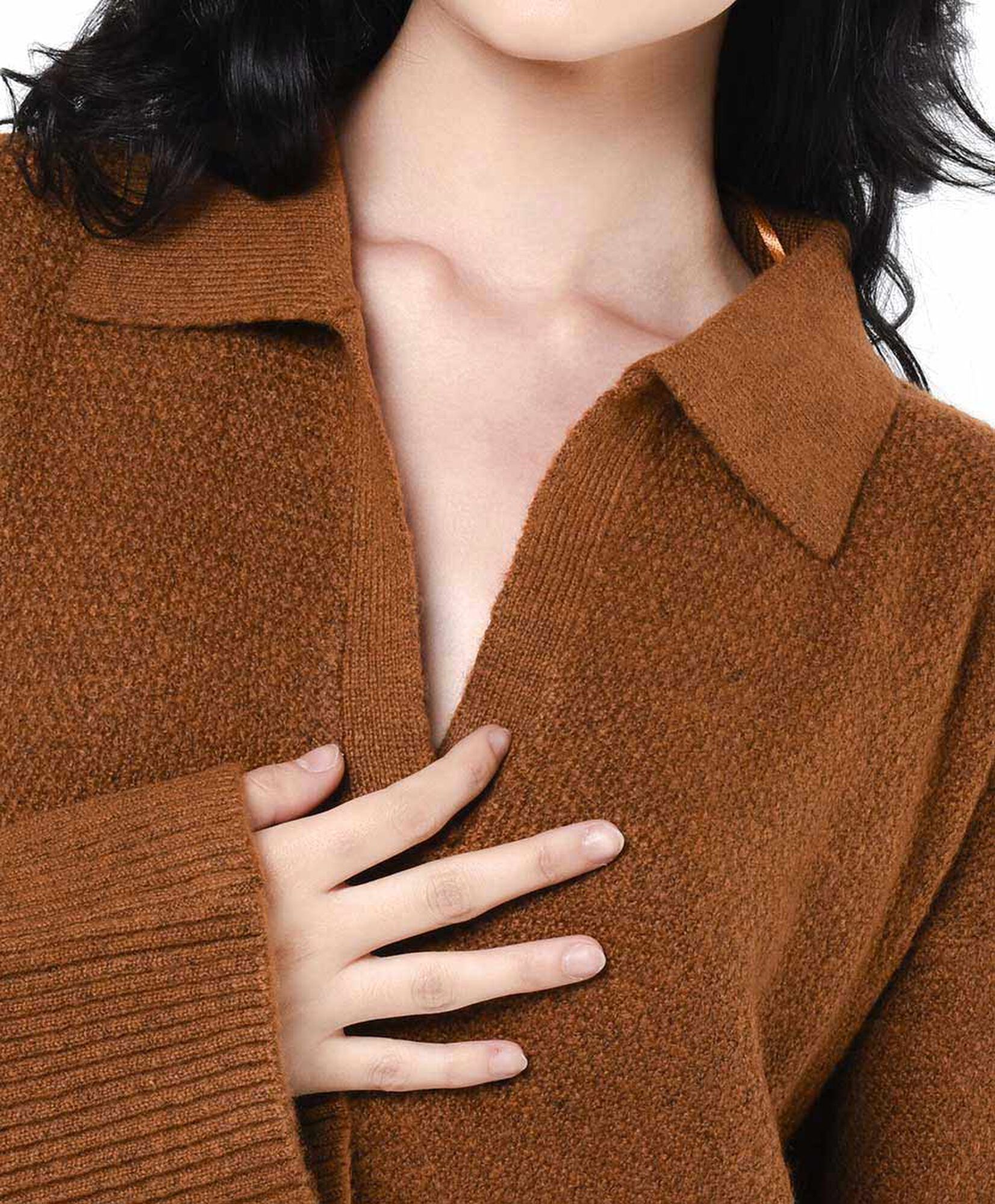 Sweater mujer oversize cuello Sweater mujer oversize cuello