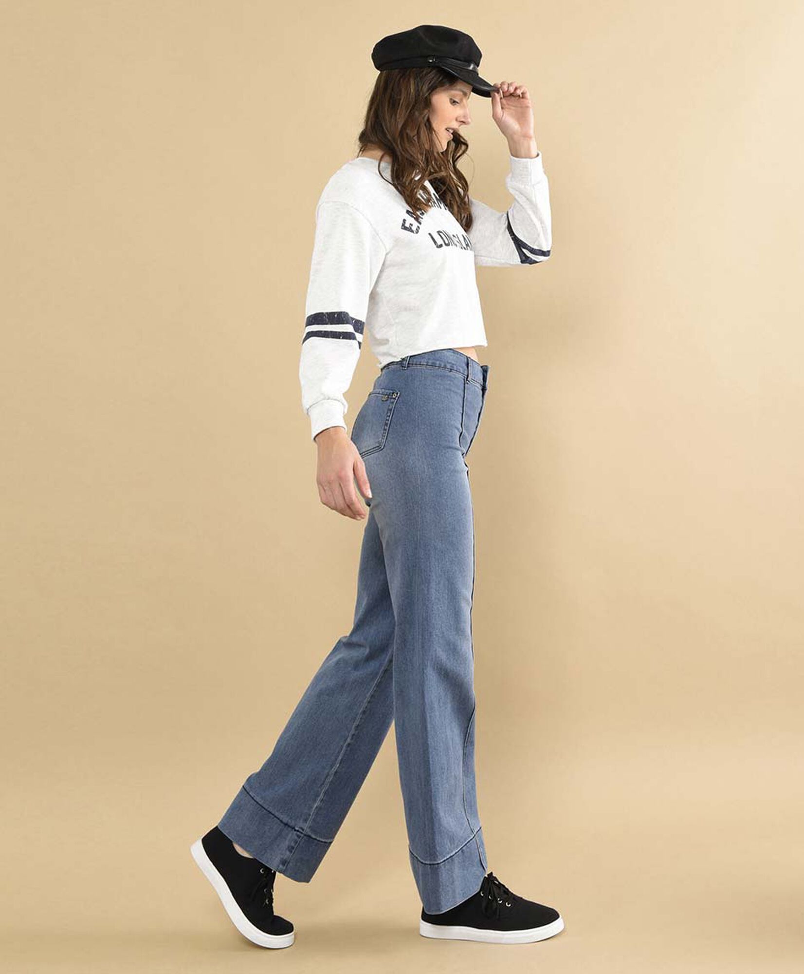 Jeans tiro alto Jeans tiro alto