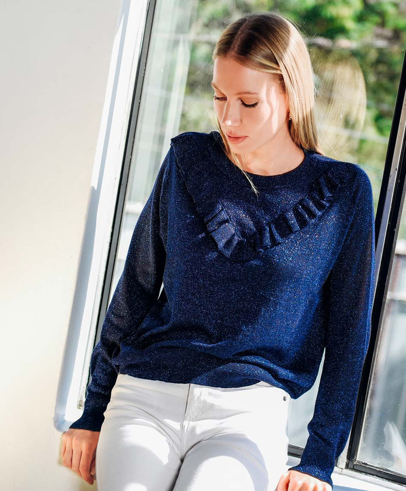 Sweater mujer vuelo y brillos Sweater mujer vuelo y brillos