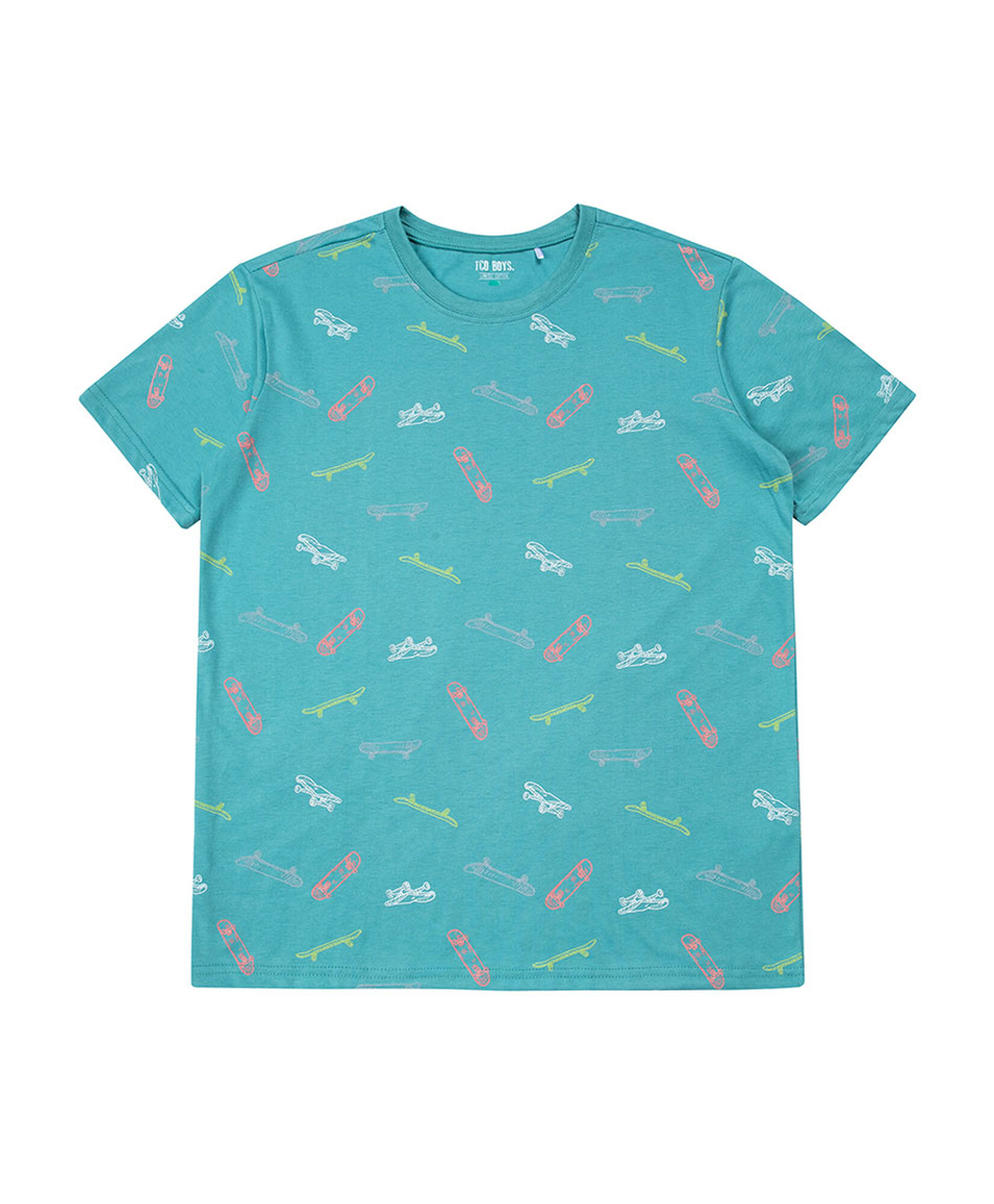 Polera niño dibujos skates Polera niño dibujos skates