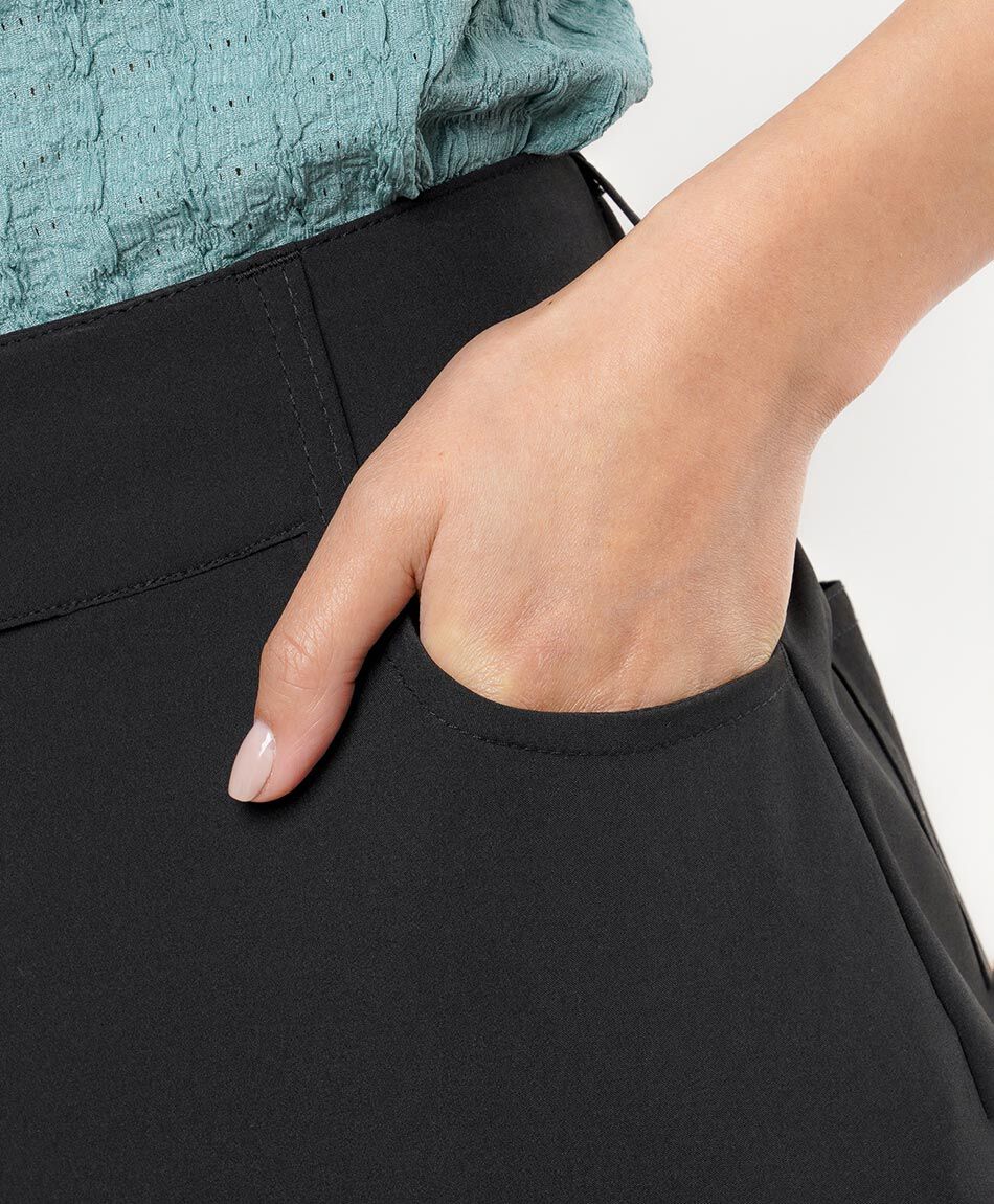 Pantal&oacute;n mujer cargo dise&ntilde;o liso