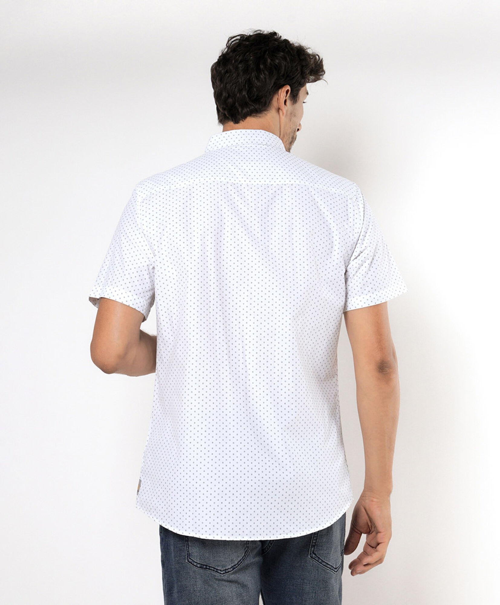 Camisa hombre cuadritos manga corta Camisa hombre cuadritos manga corta