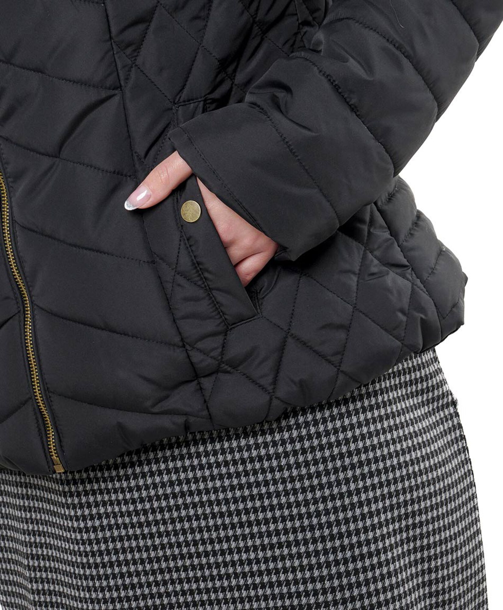 Parka mujer acolchado diagonal Parka mujer acolchado diagonal