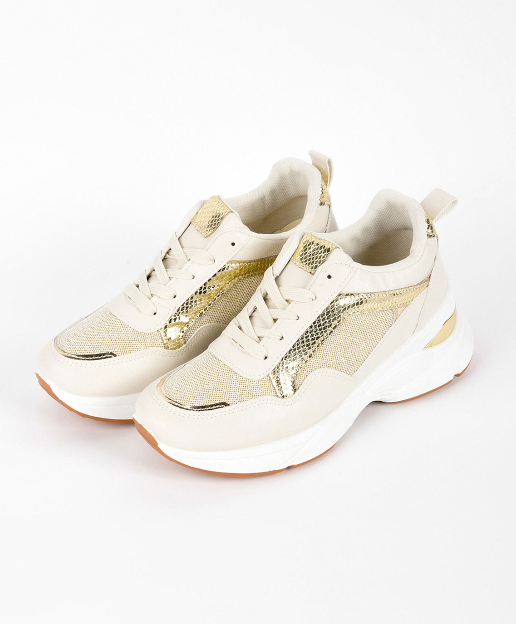 Zapatilla mujer dorada Zapatilla mujer dorada