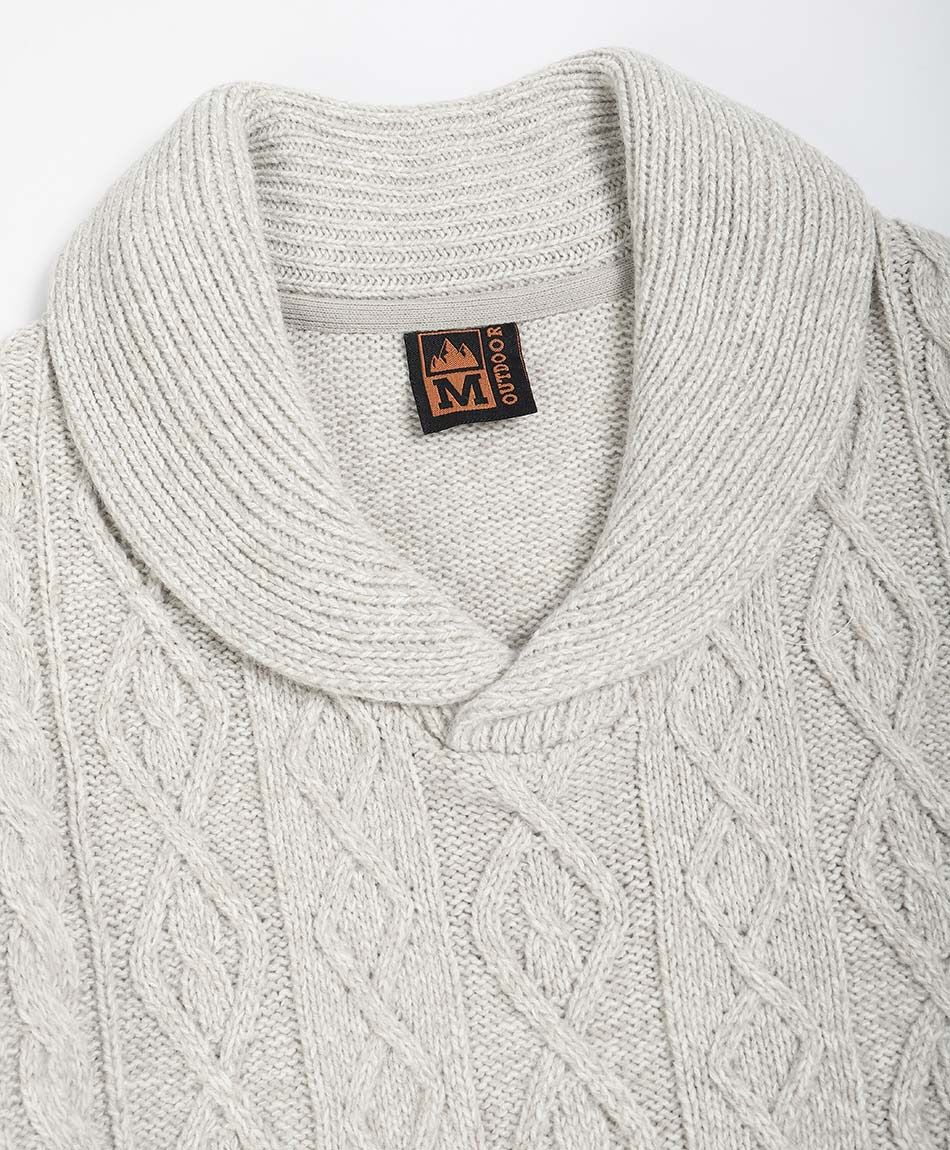 Sweater hombre cuello cruzado