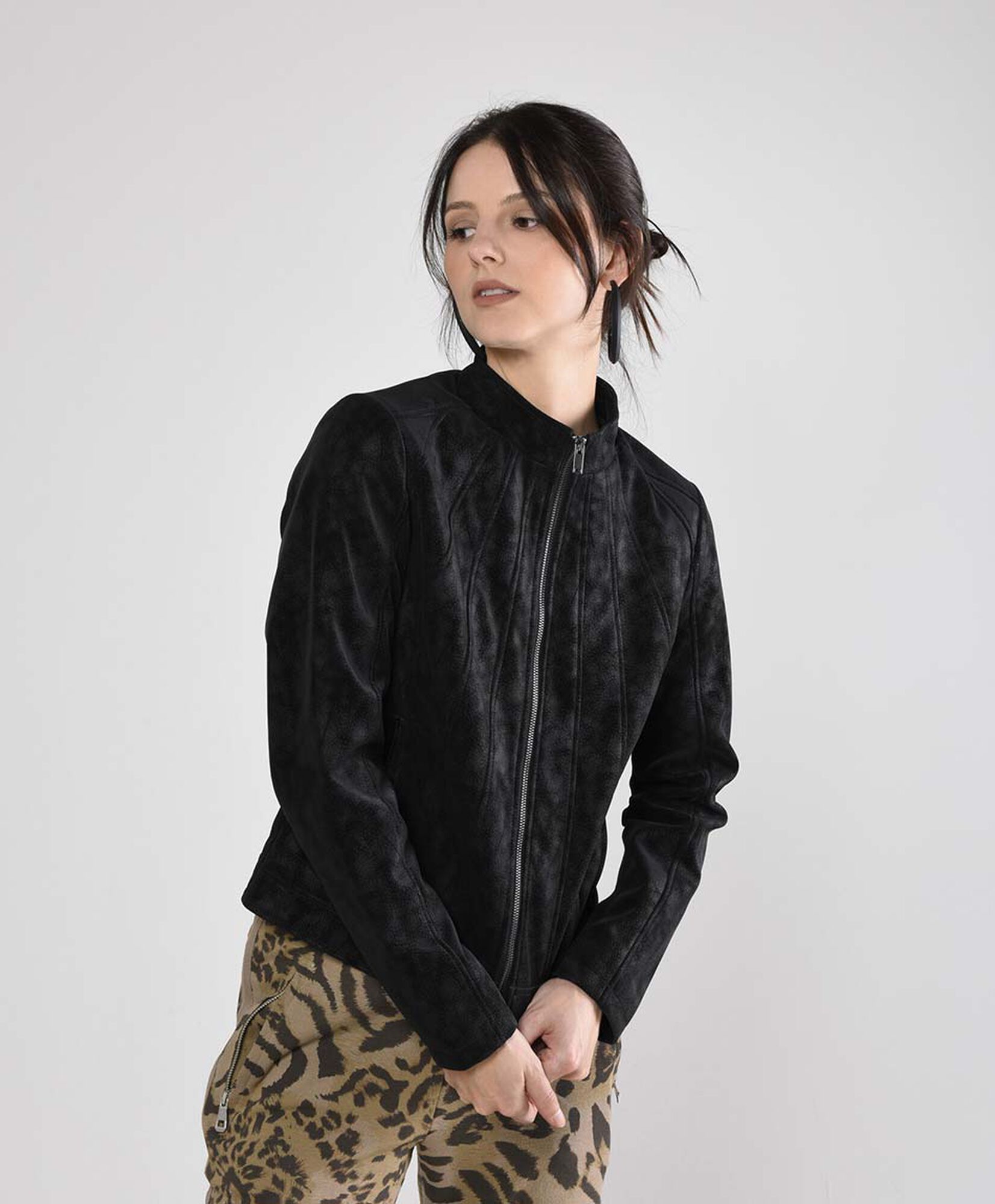 Chaqueta mujer gamuza Chaqueta mujer gamuza